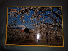 Kodacolor Puzzle 1000 piece by Rose Art. &quot;Pear Orchard, Oregon&quot;18 15/16 ... - $14.84