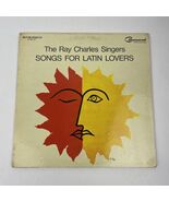 The Ray Charles Singers- &quot; Songs For Latin Lovers &quot; Stereo LP Record - C... - €9,25 EUR