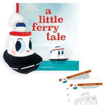 A Little Ferry Tale by Chad Otis, Kids Book Character Stuffed Animal Plu... - $46.99