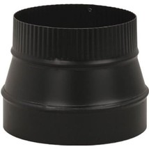 UNITED STATES HDW/U S HA TV195669 8x6 BLK 24GA Reducer, 8&quot; - 6&quot;, Black - $42.03 CAD