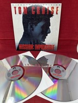 Mission Impossible Laserdiscs Movie 2 Disc Widescreen Tom Cruise Thx Dolby - £7.37 GBP