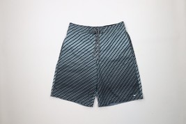 Vintage Y2K Nike Swim Mens Large Travis Scott Mini Swoosh Geometric Boar... - $29.65