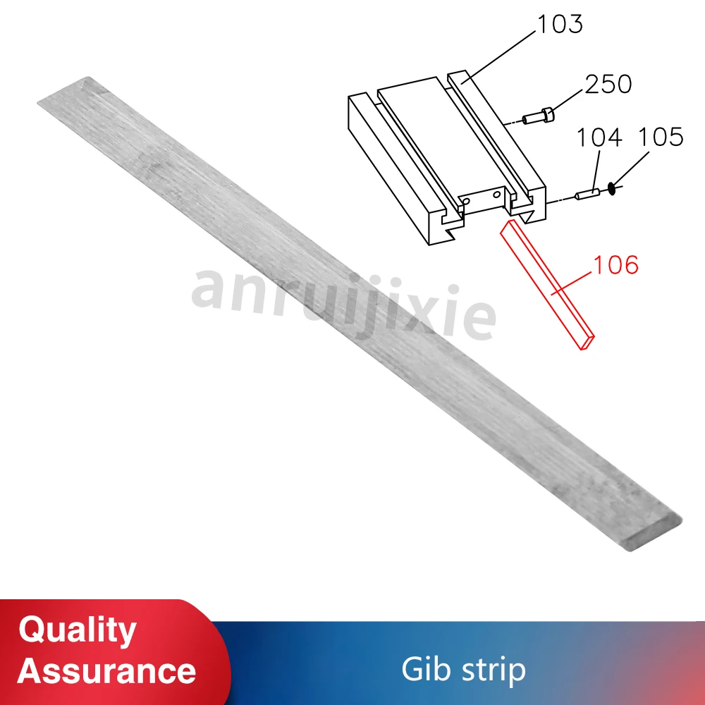 Cross Slide Wee Gib Strip SIEG C1-106&amp;M1&amp;Grizzly M1015&amp;Compact 7&amp;G0937&amp;SOGI M1-1 - $63.84