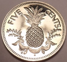 Rare Proof Bahamas 1974 5 Cents~94,000 Minted~Free Shipping - £4.06 GBP