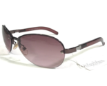 Max Mara Sonnenbrille MM 158/S V5k Lila Rund Rahmen mit Violett Gläser - $50.91