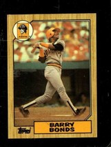 1987 Topps #320 Barry Bonds Nmmt (Rc) Pirates *X87731 - £7.02 GBP