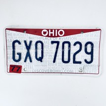  United States Ohio Summit County Passenger License Plate GXQ 7029 - £14.80 GBP