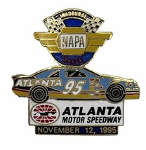 1995 Napa Auto Parts 500 Atlanta Speedway NASCAR Race Racing Lapel Hat Pin - £6.25 GBP