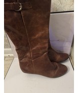 Intyce Brown Tall Boots 9.5  - $561.21 MXN