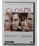 Closer (DVD, 2005, Superbit, Columbia Pictures, Brand New, Sealed) - $9.87