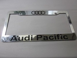 Audi Pacific License Plate Frame Dealership Plastic - $18.32