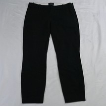 J.CREW 4 Black Minnie Side Zip Skinny Ankle Womens Dress Pants - £13.61 GBP