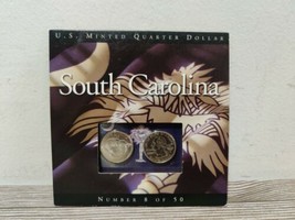 State Quarters Coins of America U.S. Minted Quarter Dollar #8 South Caro... - $10.95