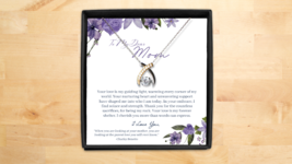 To My Mom Wishbone Dancing Necklace - $27.97+