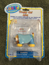 NEW Webkinz Ganz &#39;Fraidy Cat Lion Figure With Feature Code Enclosed - £8.01 GBP
