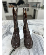 Vintage Nocona 12 D  Brown Cowboy Boots  - $3,744.54 MXN