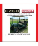 2003 EZGO ST350 WORKHORSE Gasoline Utility Carts Service Repair Manual - $20.00