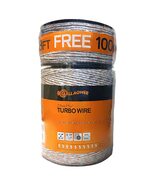 Gallagher Electric Fence Turbo Wire | Highly Conductive Strands Provide ... - $197.42 CAD