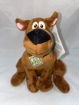 Scooby Doo 7 inch plush by Basic Fun NEW MINT W/beads plush toy ￼ Great Dane ￼ - £11.27 GBP