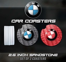 BMW Car Coasters, BMW Accessories, BMW Car Coaster - $10.00