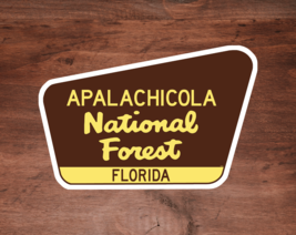 Apalachicola National Forest Decal Sticker 3.75&quot; x 2.5&quot; Florida Park Vinyl - £4.33 GBP