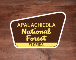 Apalachicola National Forest Decal Sticker 3.75&quot; x 2.5&quot; Florida Park Vinyl - £4.36 GBP