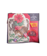 1997 Vtg Cleo Prestige Christmas Cards Cats Poinsettia 20 Cards Envelope... - $354.25 MXN
