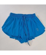 Yoga Shorts Luogongzi 2 in 1 Flowy Women&#39;s Size Small Vibrant Blue Runni... - €10,26 EUR