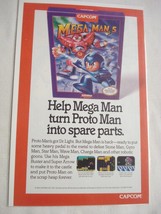1992 Color Ad Mega Man 5 by Capcom Video Game - £6.26 GBP