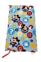 Disney Mickey Mouse Clubhouse Fleece Sleeping Bag Lined In Satin 45.5&quot; x... - $21.29