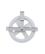 Clothesline Pulley Weather Resistant 5 Inch Aluminum Axle Rustproof Deep... - $166.47 MXN