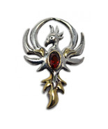 Starlinks Phoenix Rising Pendant - Self Renewal By Anne Stokes - $2,196.97 MXN