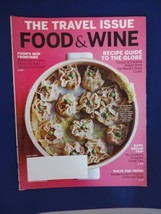 Food &amp; Wine MAY 2016 The Travel Issue Recipes Guide to the Globe  - £7.77 GBP