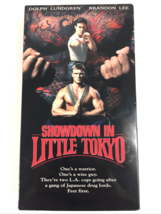 1997 Showdown in Little Tokyo VHS Starring Brandon Lee Police Thriller - £5.62 GBP