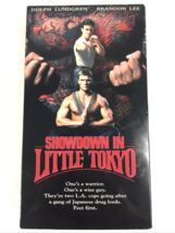 1997 Showdown in Little Tokyo VHS Starring Brandon Lee Police Thriller - $7.16