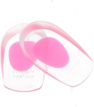 Inocep Silicone Gel Heel Cups 3 Pack – Insert &amp; Pad for Heel Pain/Foot W... - £11.04 GBP