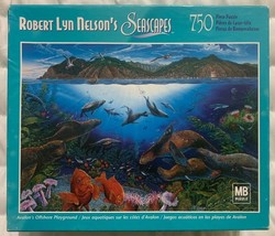 Robert Nelsons Seascapes: Avalon&#39;s Offshore Playground Jigsaw Puzzle 750... - $13.94