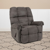 Graphite Microfiber Recliner RS-100-1-07-GG - £268.98 GBP