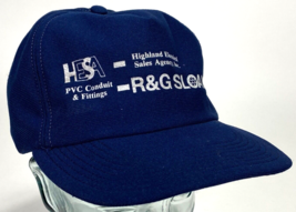 Vtg R&amp;G Sloane Hat-HESA PVC Conduit &amp; Fittings-Highland Electrical-Blue-... - $21.04