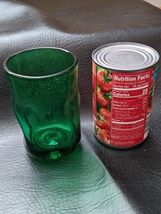 Blenko Emerald Green Pinched Juice Glass Tumbler - $36.57