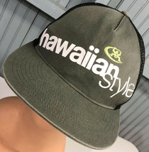 Hawaiian Style Mesh Trucker Snapback Baseball Cap Hat  - £12.89 GBP