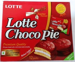 Lotte Choco Pie 100 % Vegetarisch Enthält 12 Packungen - $17.73