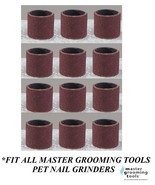 24 pc Nail SANDING BANDS FINE&amp;MEDIUM GRINDING For MASTER GROOMING TOOLS ... - £25.14 GBP