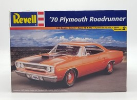 Revell 1970 70 Plymouth Roadrunner 1:24 Scale Model Kit 85-2980 Unbuilt Open Box - $32.86