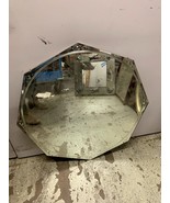 Vintage Octagonal Mirror, Decorative corners, Octagon Mirror - $98.99