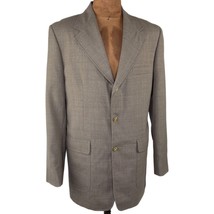 Mens 40 Long NEW Orvis Sand Color 3 Button Traveler Blazer Hopsack Gold ... - £102.90 GBP