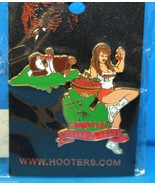 HOOTERS SEXY GIRL CHERRY OF THE CHAIN WITH HOOTIE/OWL TRAVERSE MI MICHIG... - $22.99