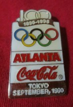 Coca -Cola 100 Atlanta Tokyo 1990 Lapel Pin 1996 - £2.14 GBP