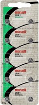 Maxell Batteries LR41 (192&amp;comma AG3) Alkaline Button Size Battery&amp;comma On Tear - £12.98 GBP