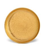 L&#39;OBJET Earthenware Alchimie Coupe Bowl 24K Gold Medium 12&quot; D - AL271 - $470.66 CAD